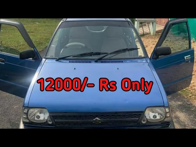 Secondhand Maruti800 Car for sale