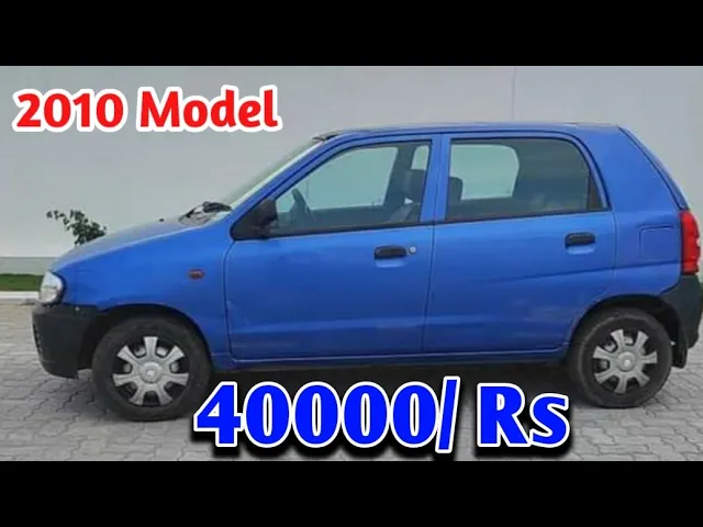 Alto LXi 2010 Model Car Resale